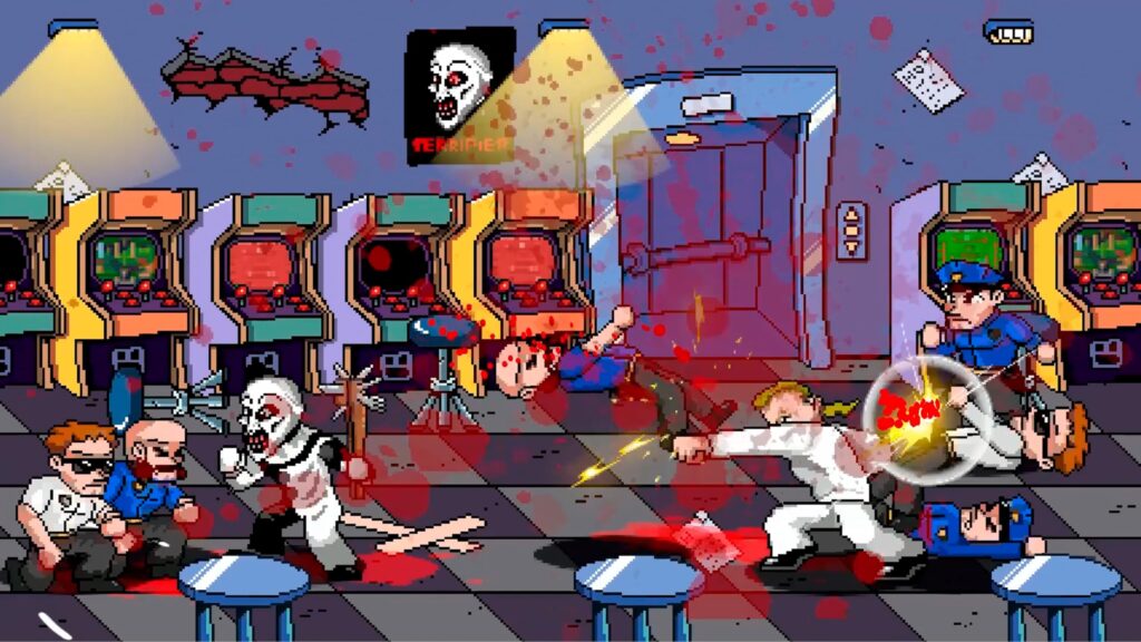 Terrifier - The ARTcade game gameplay