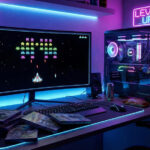 Bureau de Gaming - Généré par IA